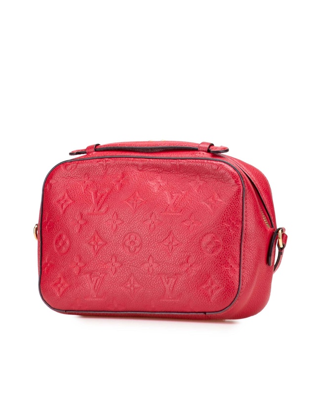 Pre-Loved by Azura Reborn - Pre-Loved louis vuitton Embossed Leather Crossbody Bag with Tassel Accent and Top Handle