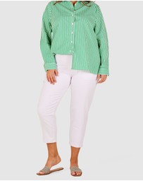Love Your Wardrobe - Jordyn White Stretch Jeans
