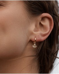 Native Sol - Celestine Pearl Earrings
