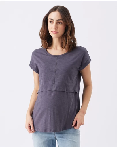 Ripe Maternity - Richie Nursing Tee