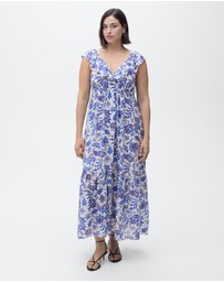 M.N.G - Ramona Ruffled Floral Print Dress