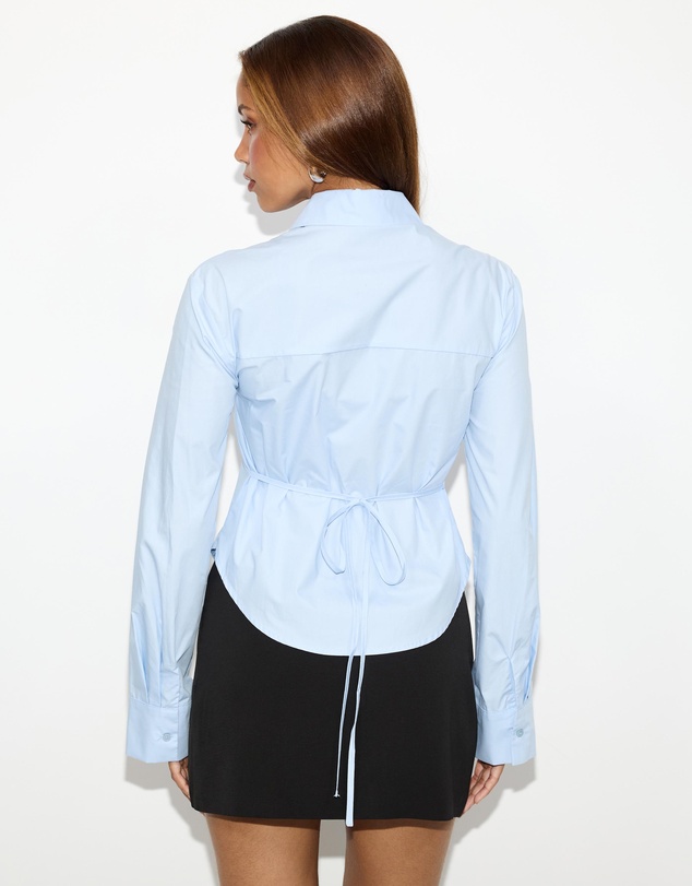Dazie - Lacey Tie Back Shirt
