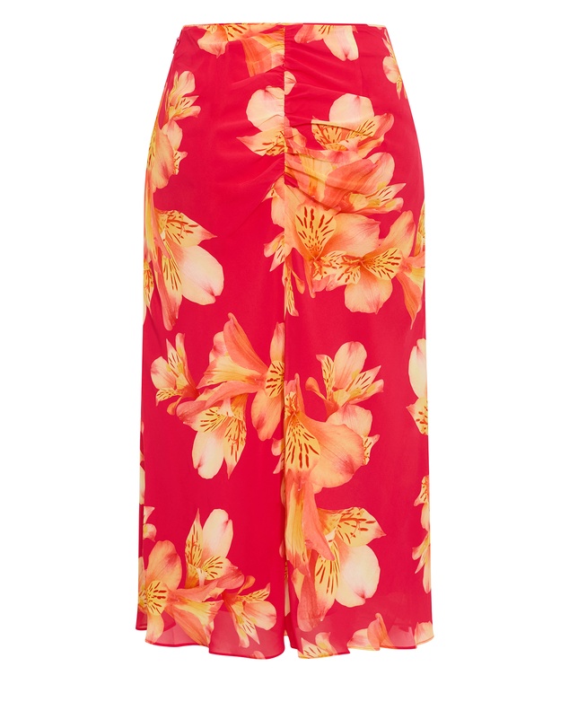 City Chic - Soiree Print Maxi Skirt