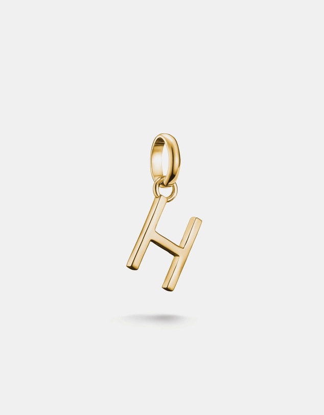 THOMAS SABO - THOMAS SABO Connect Charm letter H Gold