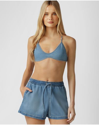Washed Light Blue