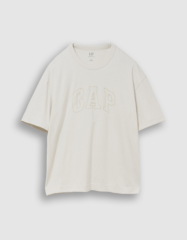 GAP - Chainstitch Logo Crop Tee