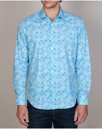 Simon Carter - Watercolour Motif Print Shirt