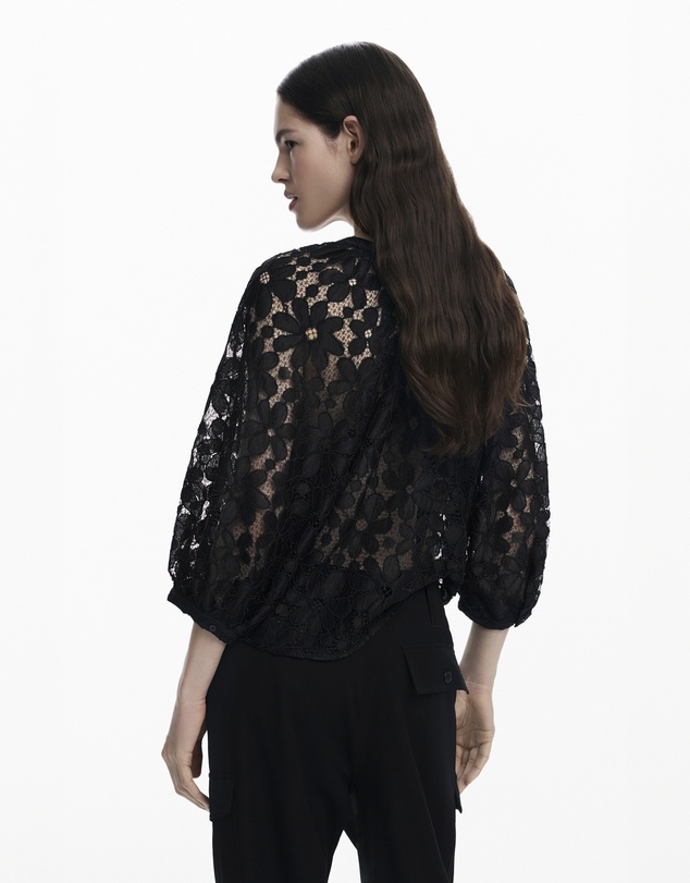 Desigual - Cut-out blouse