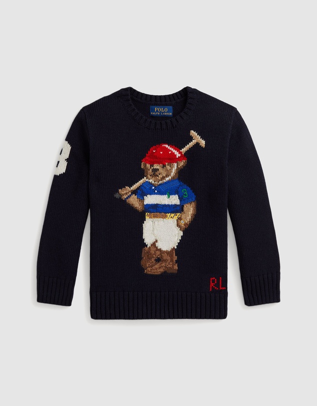Polo Ralph Lauren - Polo Bear Crewneck Sweater - Kids
