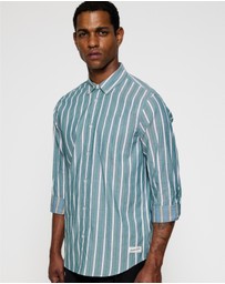 Scotch & Soda - Regular Fit Dobby Stripe Shirt