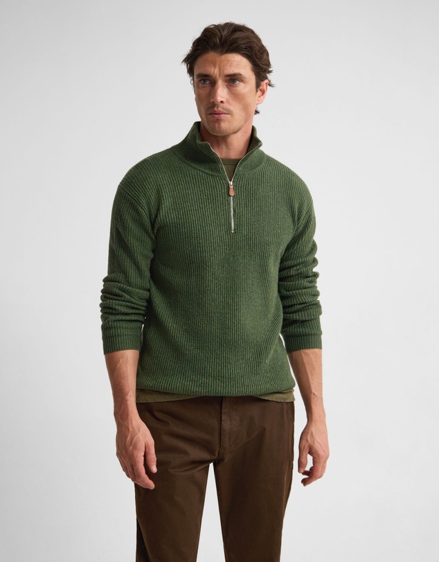 Oxford - Ryan Zip Neck Knit