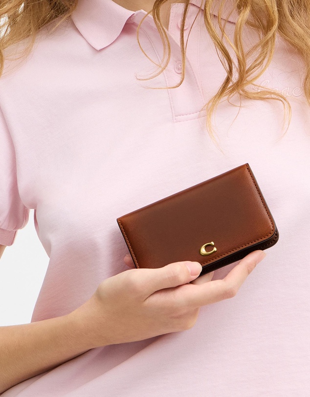 Coach - Loved Leather Essential Slim Card Case