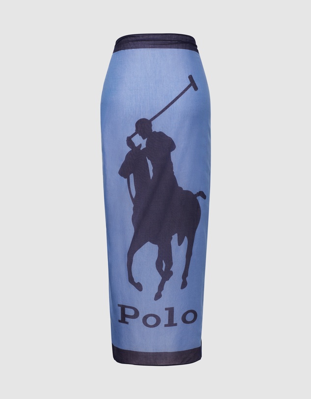 Polo Ralph Lauren - Big Pony Long Pareo Scarf Beach Cover Up