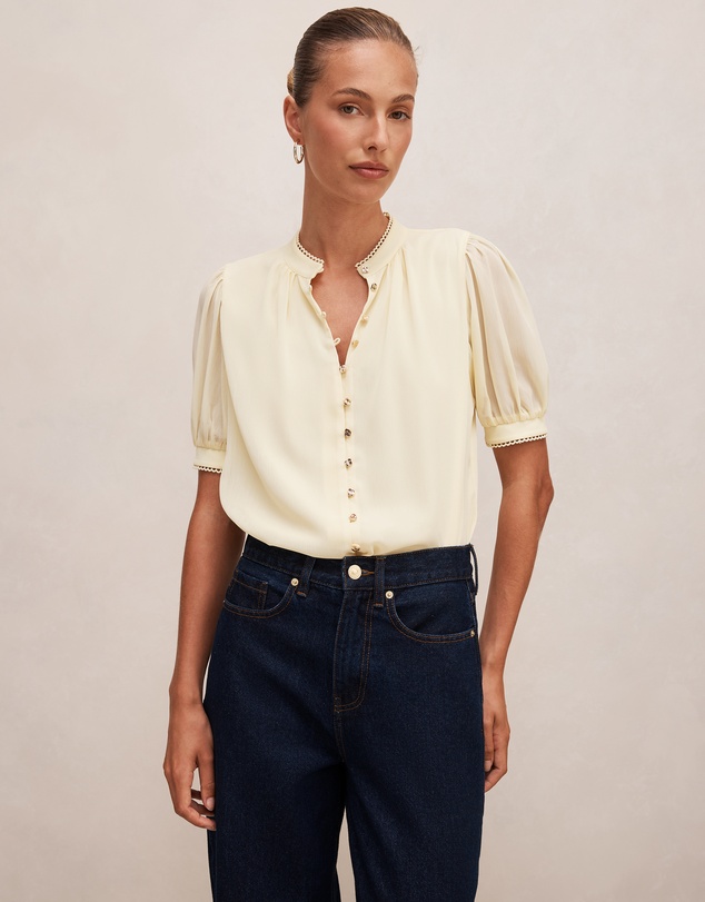 Forever New - Leighton Short Sleeves Blouse