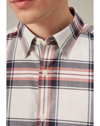 NEXT - Stretch Oxford Check Short Sleeve Shirt