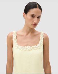 Oroton - Embellished Shift Dress