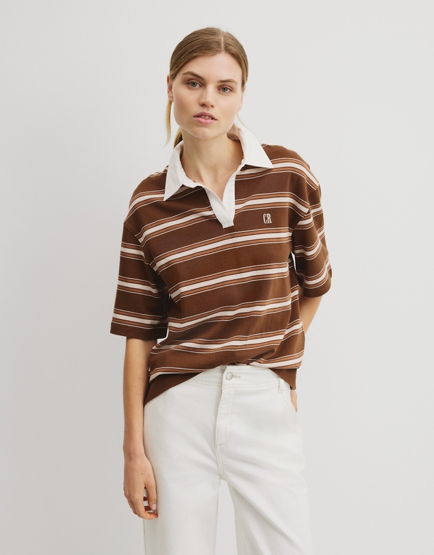 Country Road - Stripe Rugby Polo