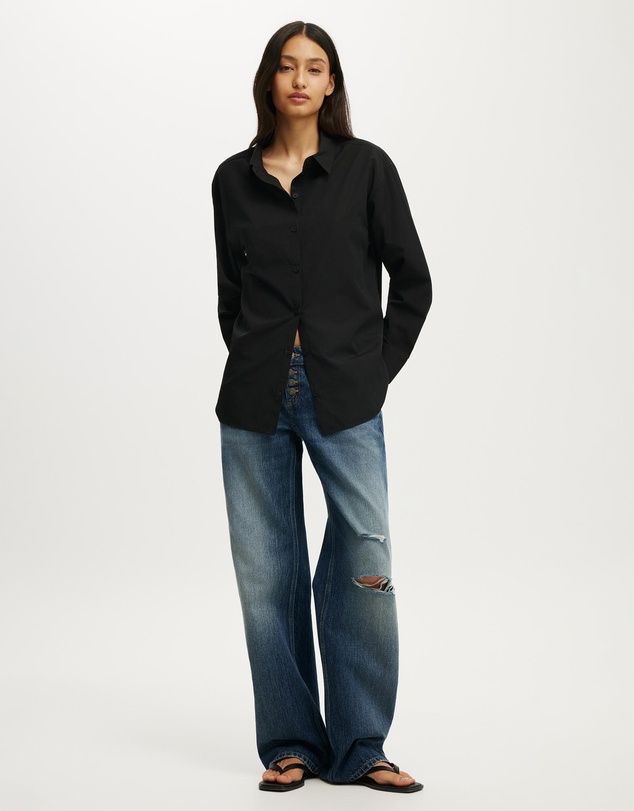 Cotton On - Ella Wrap LS Shirt