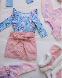 WITH LOVE FOR KIDS - Heidi Mini Cord Skirt - Babies - Kids