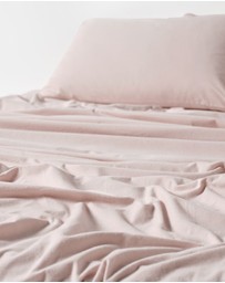 Linen House - Flannelette Plain-Dyed Sheet Set