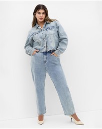 City Chic - Denim Star Jacket
