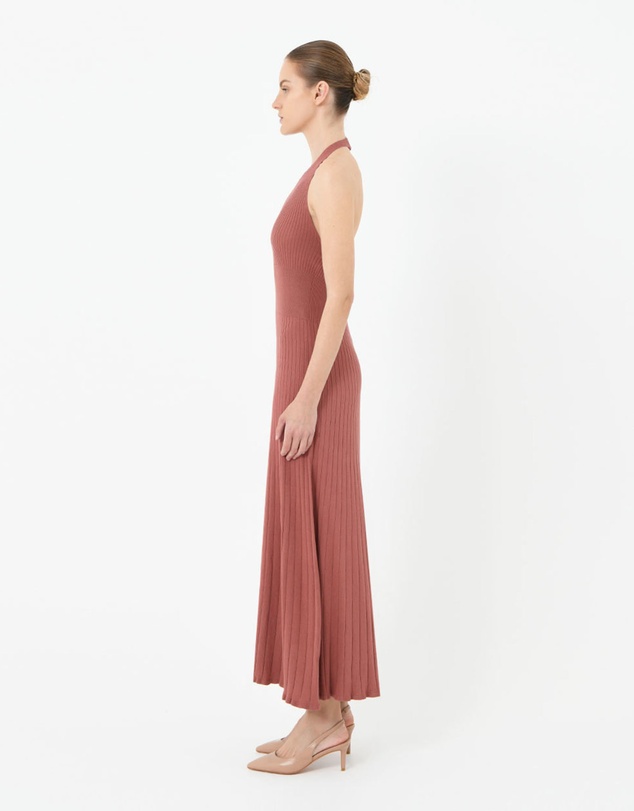 Forcast - Akaroa Halter Neck Knit Dress
