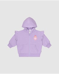 Huxbaby - Lavender Zip Through - Babies-Kids
