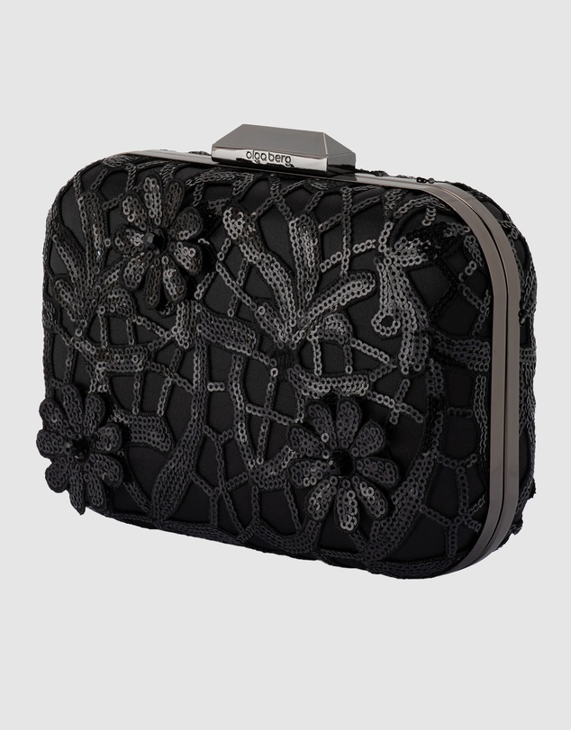 Olga Berg - Elena Appliqued Clutch
