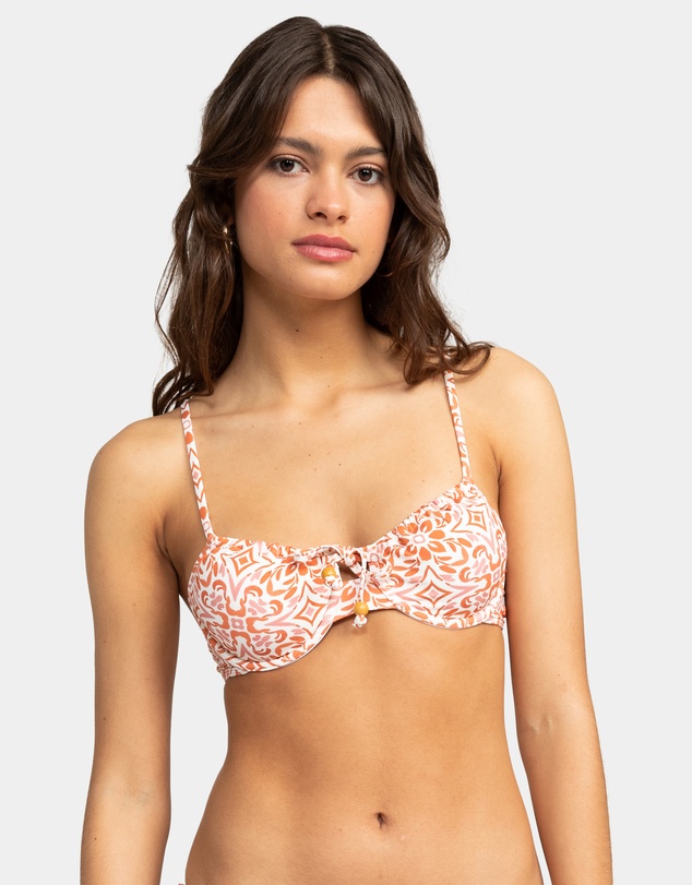 Roxy - Womens Fresco Tile Underwire Bikini Top