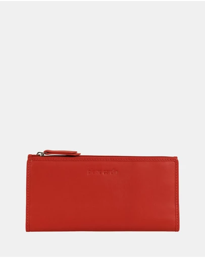 Pierre Cardin - Pierre Cardin Genuine Ladies Leather Bi-Fold Wallet