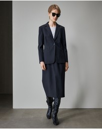 IDA+S - Reva Wool Midi Suit Skirt