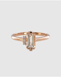 Von Treskow - 9ct Gold 5th Ave Morganite Ring