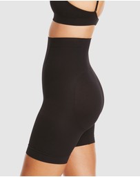 Ambra - It's a Cinch Hi Waisted Mid Thigh Short