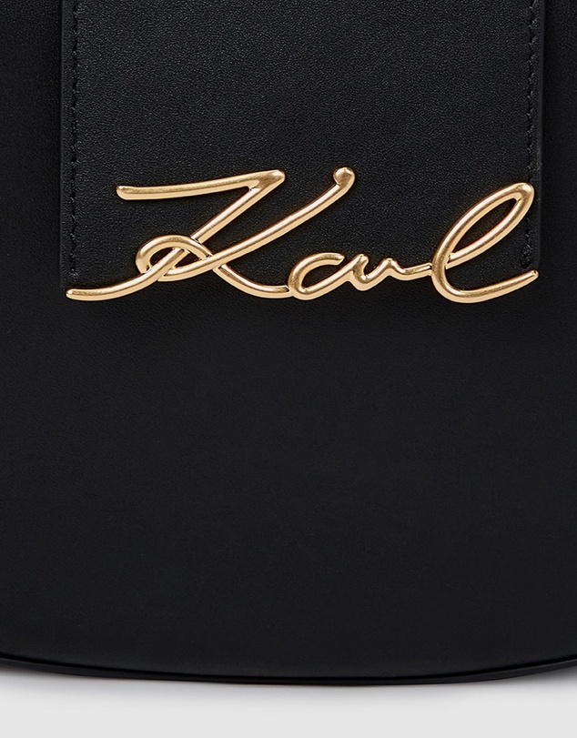 Karl Lagerfeld - K/Signature Halfmoon Shoulder Bag