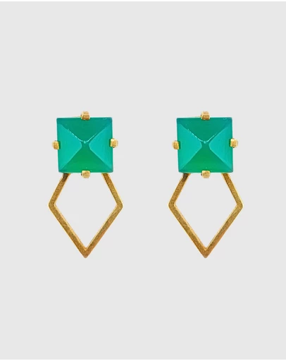 Izoa - Sasha Stud Earrings
