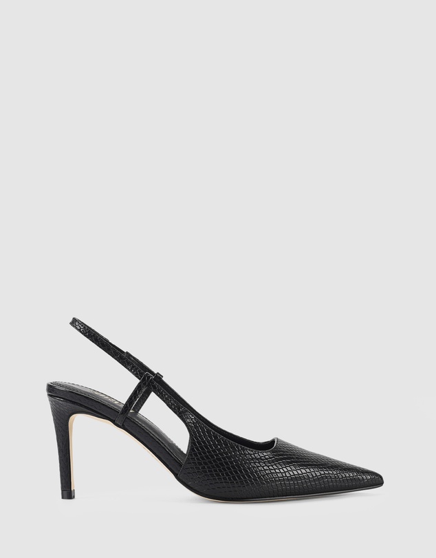 Siren - Zuko Slingback Heels