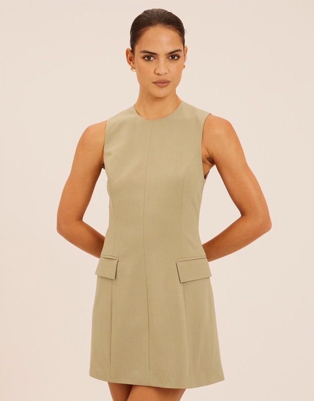 AERE - Mila Tailored Mini Dress