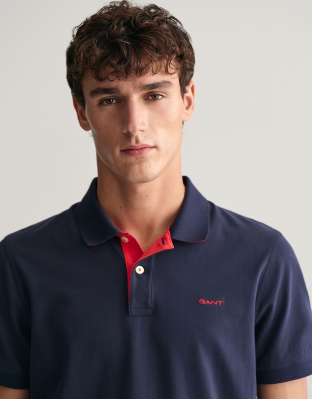 Gant - Contrast Piqué Polo Shirt