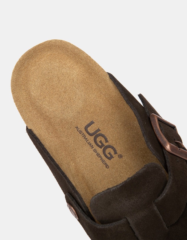 EVERAU - Australian Shepherd Ugg Berrin Platform Cow Suede Upper Loafer Oxfords Flats
