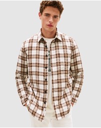 Tommy Hilfiger - Relaxed Fit Padded Seersucker Overshirt