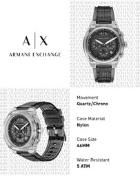 Armani Exchange - Gray Chronograph Watch