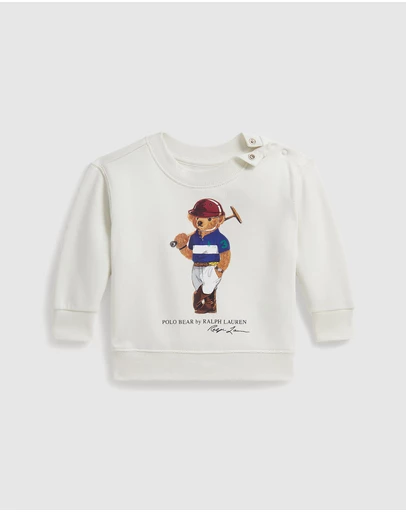 Polo Ralph Lauren - Polo Bear Fleece Sweatshirt - Babies