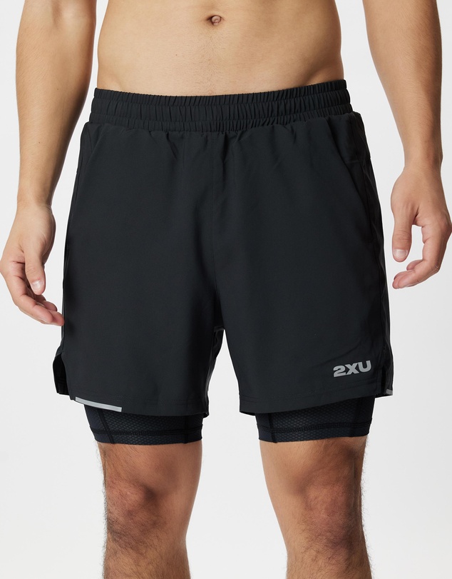 2XU - 5in 2-In-1 Aero Mesh Shorts