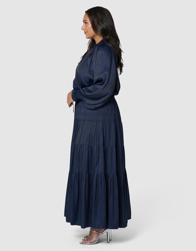 Pink Dusk by Curve Project - Glamorous Life Maxi Dress
