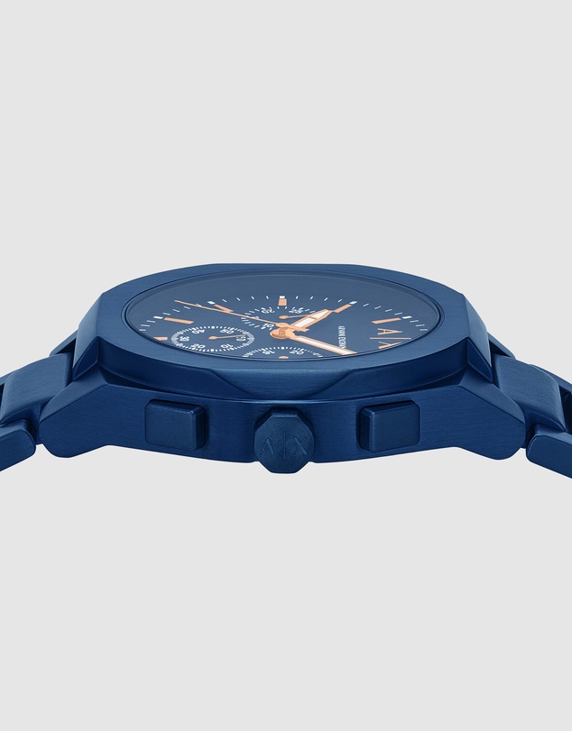 Armani Exchange - Blue Chronograph Watch