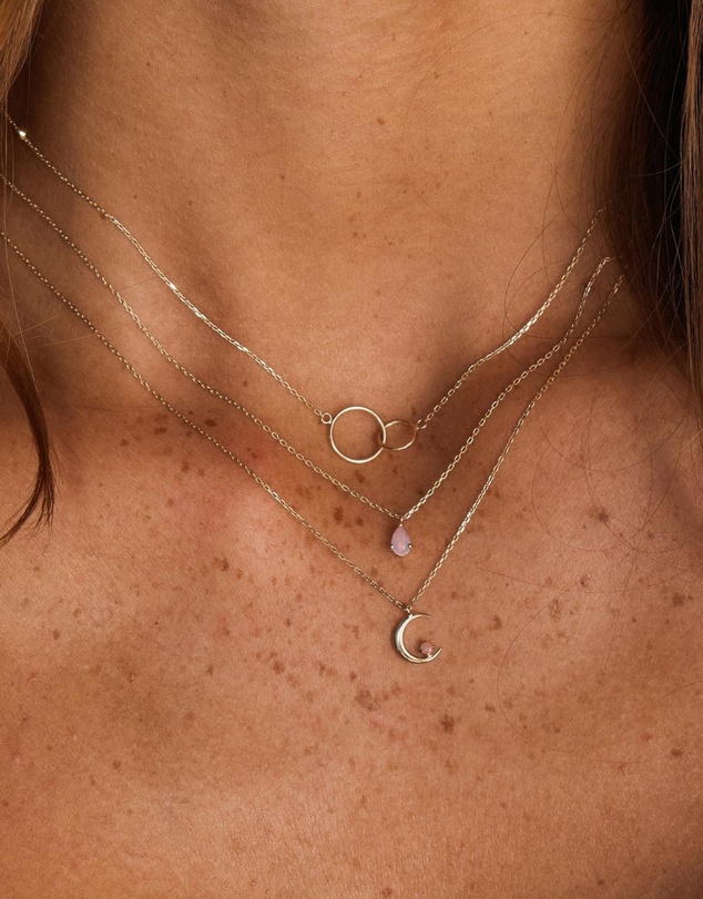 Luna Rae - Solid Gold - Ever Mine Necklace