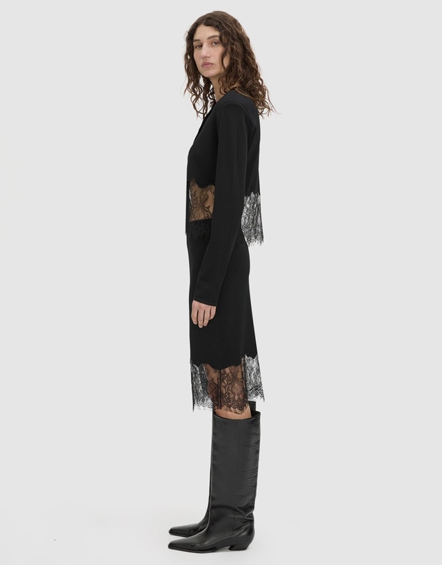 CAMILLA AND MARC - Cayana Lace Knit Skirt