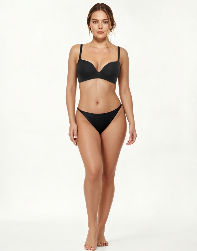 Sotto Brand - Sotto Seamless G-String Black