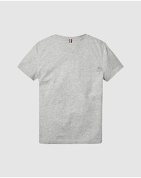 Tommy Hilfiger - Basic Crew Neck Short Sleeve Knit Tee - Teens