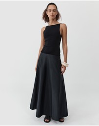 St. Agni - Backless Circle Hem Dress